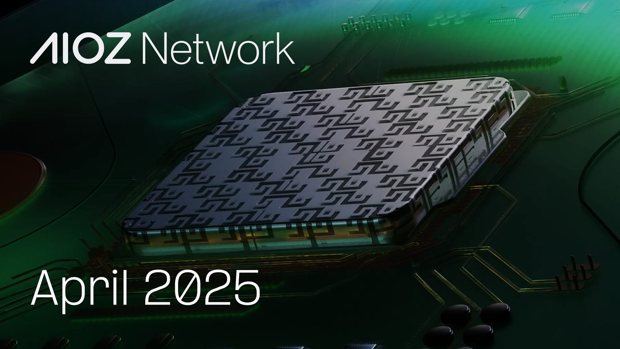 AIOZ Network Report: April 2025