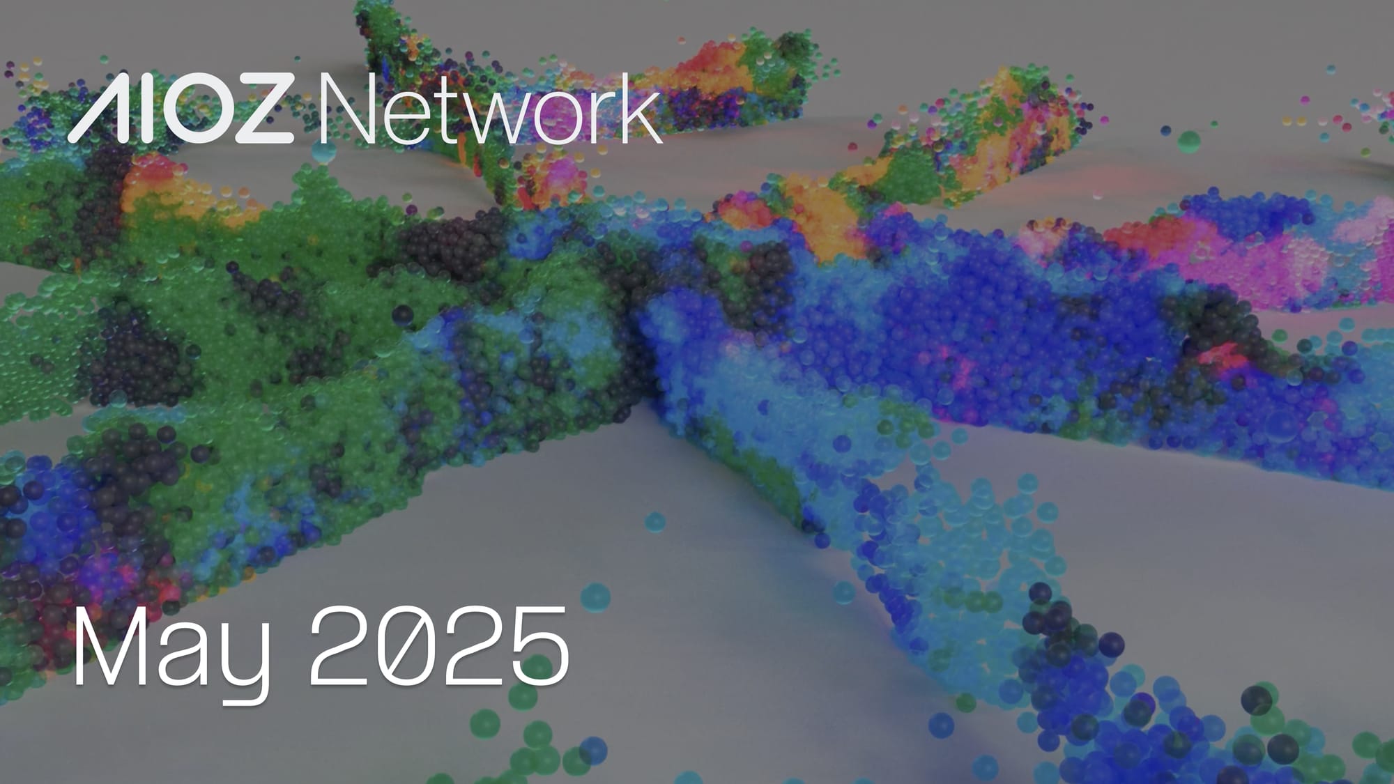 AIOZ Network Report: May 2025