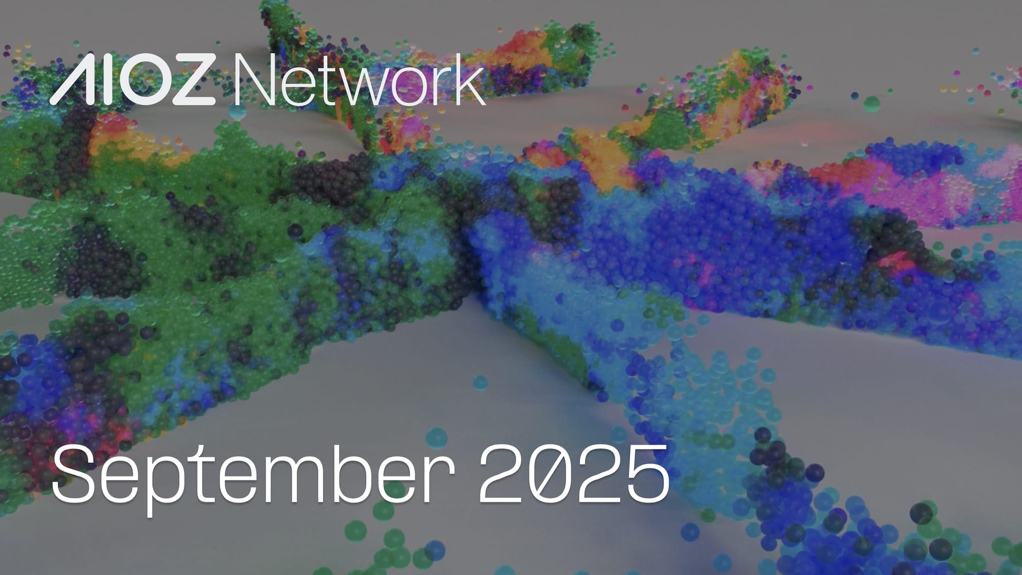 AIOZ Network Report: September 2025