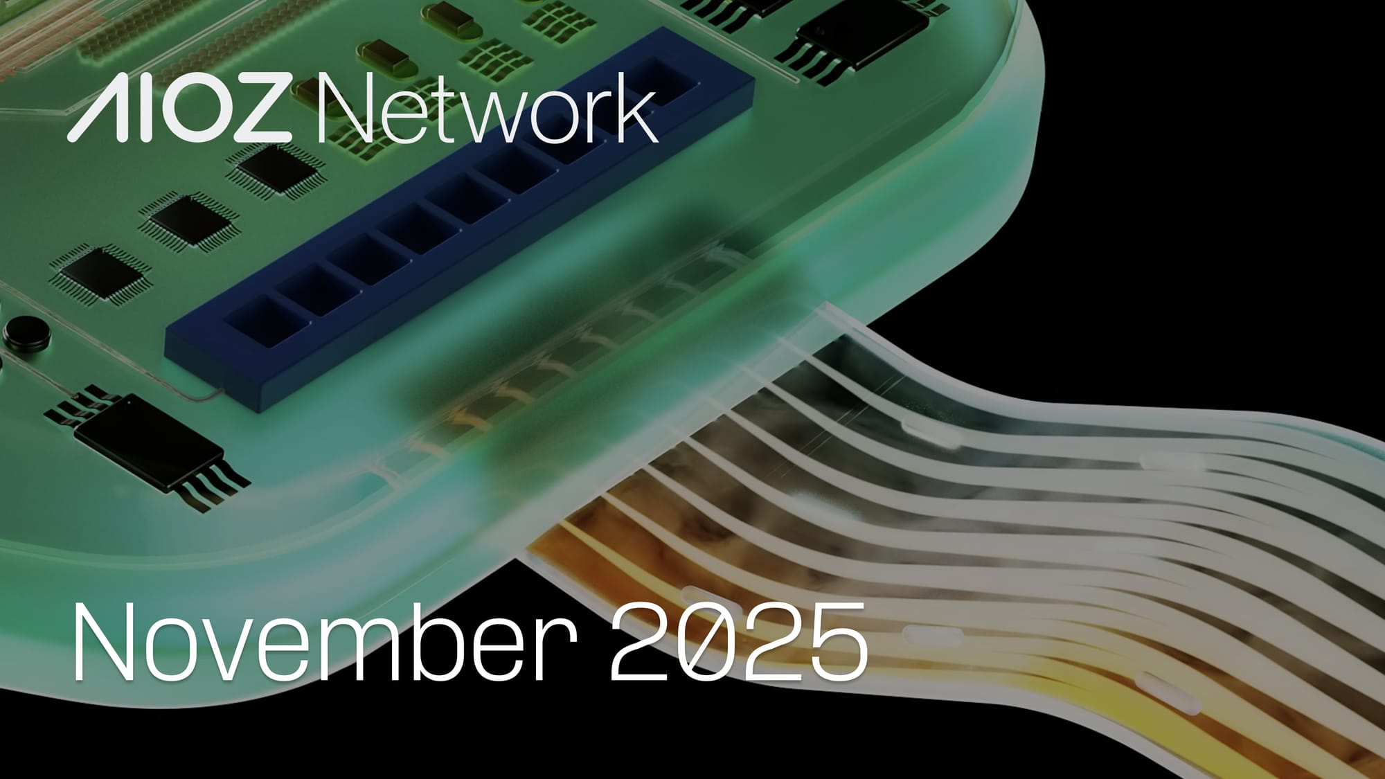 AIOZ Network Report: November 2025